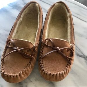 Zealand Brand Tan Moccasins S8